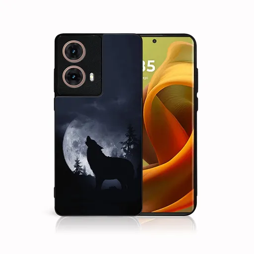 MY ART Ochranný kryt pre Motorola Moto G85 5G WOLF (247)