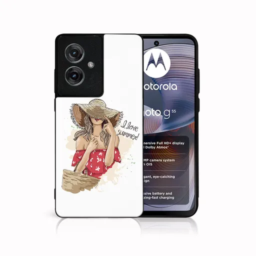 MY ART Ochranný kryt pre Motorola Moto G55 5G SUMMER (129)