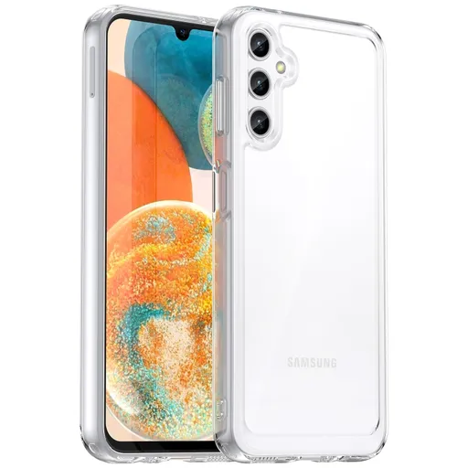 CRYSTAL Ochranný kryt pre Samsung Galaxy A14 5G priehľadný