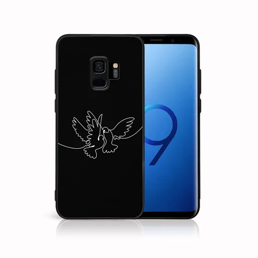 MY ART Ochranný obal pre Samsung Galaxy S9 WHITE DOVE (195)