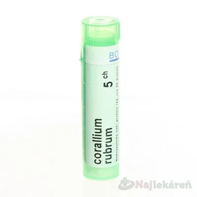 CORALLIUM RUBRUM, GRA HOM CH5, na spastický kašeľ, 4 g