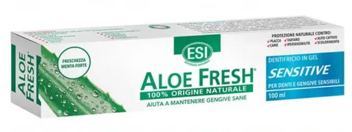 ESI ALOE FRESH Sensitive gélová zubná pasta 100 ml