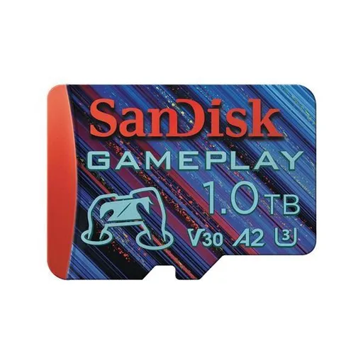 SanDisk MicroSDXC 1TB karta GamePlay (R:190/W:130 MB/s, UHS-I, V30, A2)