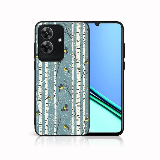 MY ART Kryt s vianočným dizajnom Realme Note 60 BIRCH (072)