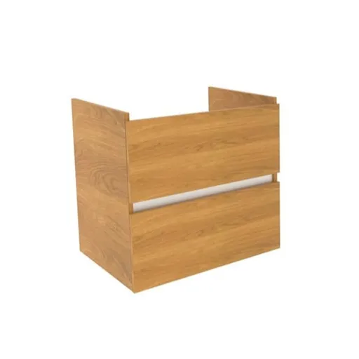 Kúpeľňová skrinka bez umývadla Naturel Project 52,5x51x45,3 cm dub medový mat PROJECT260DMBU