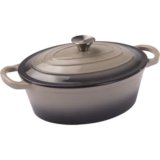 Lamart LT1305 Hrniec liatinový ovál Iron 28 x 22 cm, 3,5 l