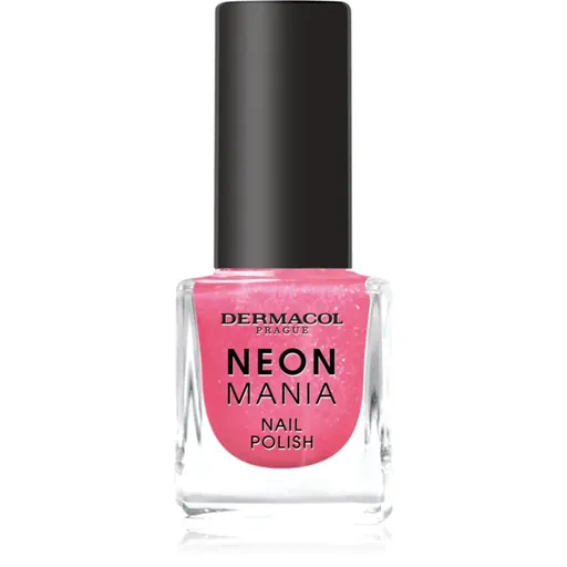 Dermacol Neon Mania lak na nechty odtieň 5 Bubblegum pink 5 ml