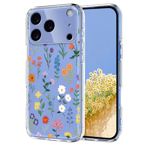 ART TPU Ochranný obal pre Apple iPhone 17 Pro Max DAISY
