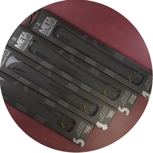 One more cast hotový nadväzec meta terminal tackle all-in-1 rig blend tubing fluoro d rig barbless - veľkosť 6