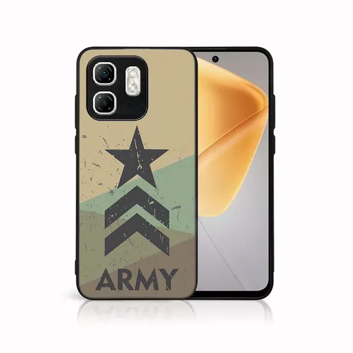 MY ART Ochranný kryt pre Infinix Hot 50i ARMY (236)