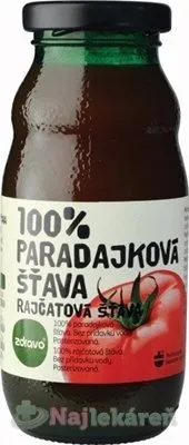 zdravo 100% PARADAJKOVÁ ŠŤAVA, 200ml