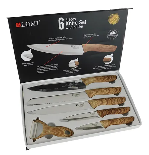 MAKRO - Sada nožov 6-dielna