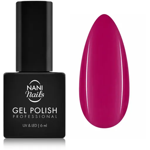 NaniNails NANI Professional gélový lak na nechty odtieň Ruby Wine 6 ml