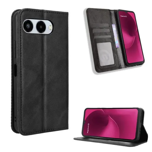 BUSINESS Peňaženkový kryt pre T Phone 3 čierny