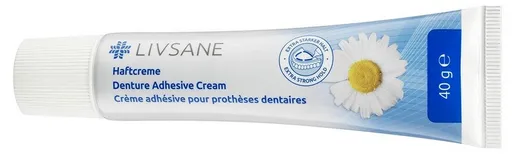 LIVSANE Extra silný fixačný krém na zubné protézy 40g
