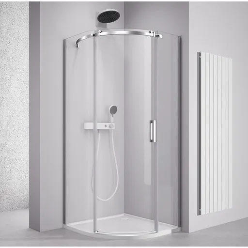 Polysan Thron Line sprchový kút štvrťkruh 90x90 cm TL2690-5005