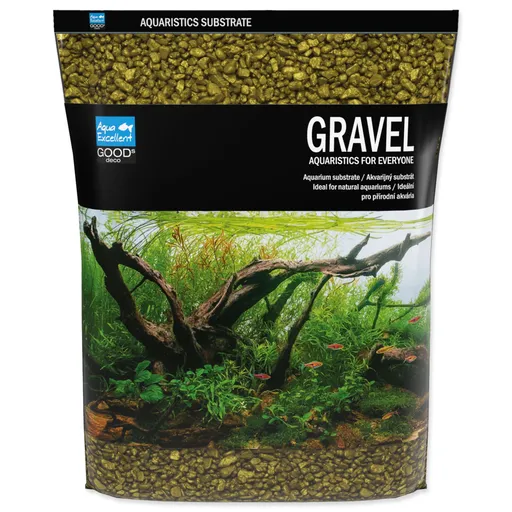 Aqua Excellent piesok neapolská žltá 3-6 mm 3 kg