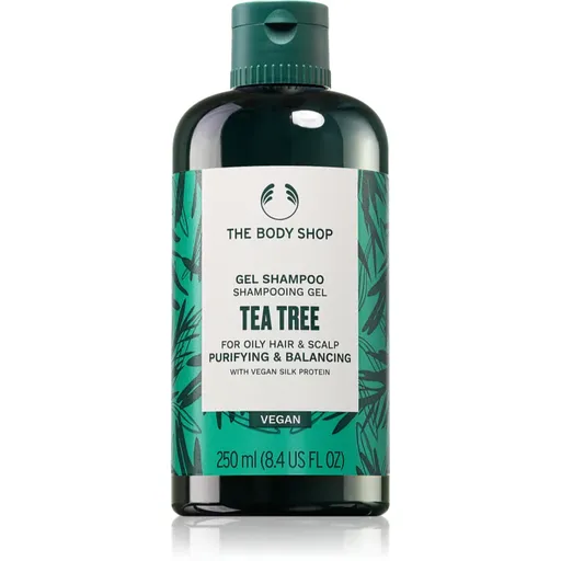 The Body Shop Tea Tree Shampoo čistiaci šampón na mastné vlasy 250 ml