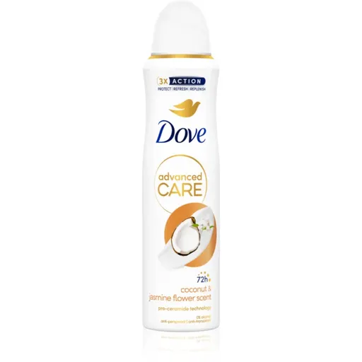 Dove Advanced Care Coconut & Jasmine Flower Scent deodorant sprej 150 ml