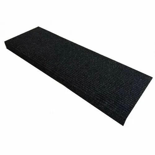 Vopi Nášľap na schody Quick step obdĺžnik antracitová, 24 x 65 cm, súprava 5 ks