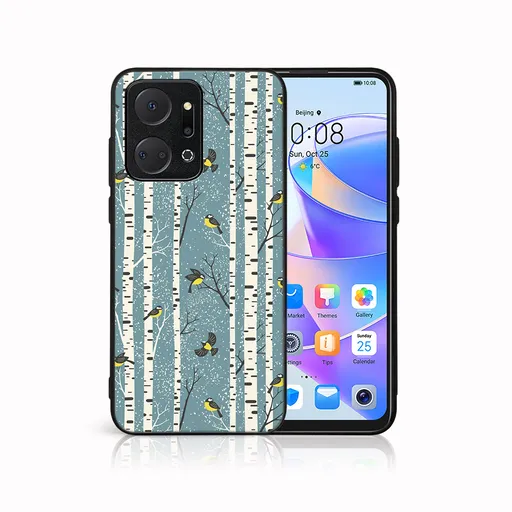 MY ART Kryt s vianočným dizajnom Honor X7a BIRCH (072)