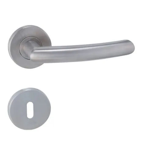 Kľučka Naturel Nero brúsený nerez, BB kľúč NERORBN