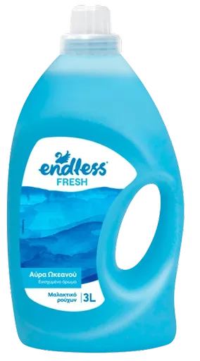 ENDLESS FRESH - Aviváž s obsahom zmäkčovadla ocean breeze, 3 L