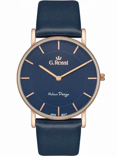 DÁMSKE HODINKY G. ROSSI G.R737A-6F3-2 NA REMIENKU (zg632a) + KRABIČKA