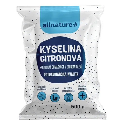 ALLNATURE Kyselina citrónová 500 g