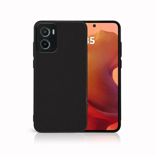 MY ART Ochranný kryt pre Motorola Moto G05 / Moto E15 CARBON (231)