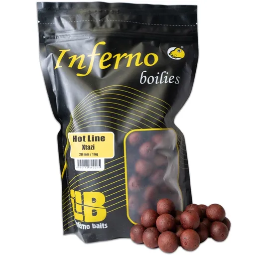 Carp inferno boilies hot line xtazi - 3 kg 20 mm