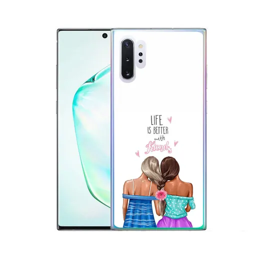 PROTEMIO MY ART Ochranný kryt Samsung Galaxy Note 10 Plus FRIENDS (060)
