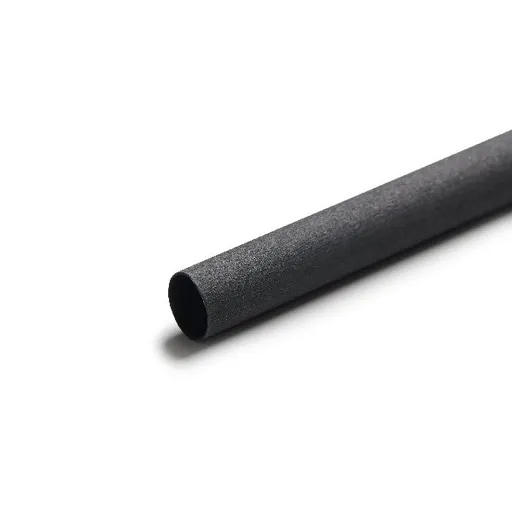EURO STRAWS - Prírodná minerálna slamka Basic 6x230mm, Charcoal Black, 250ks