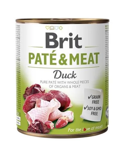 Brit Paté & Meat Duck 6 x 800 g