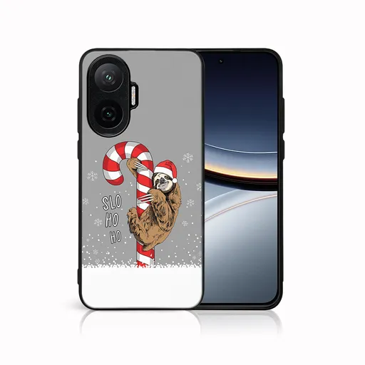 MY ART Kryt s vianočným dizajnom Xiaomi Poco F7 CANDY (076)