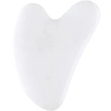 PALSAR7 Masážna doštička Gua sha – biely jadeit (8594209100200)