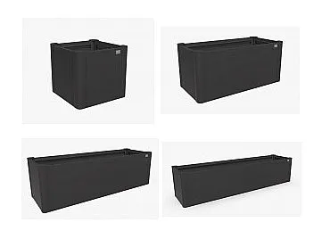 Biohort Hrantík Belvedere MINI 45 cm (tmavo šedá metalíza) 201 cm (3 krabice)