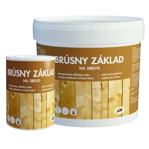 PAM Brúsny základ - Základný lak na plnenie pórov 0,6 l transparentny