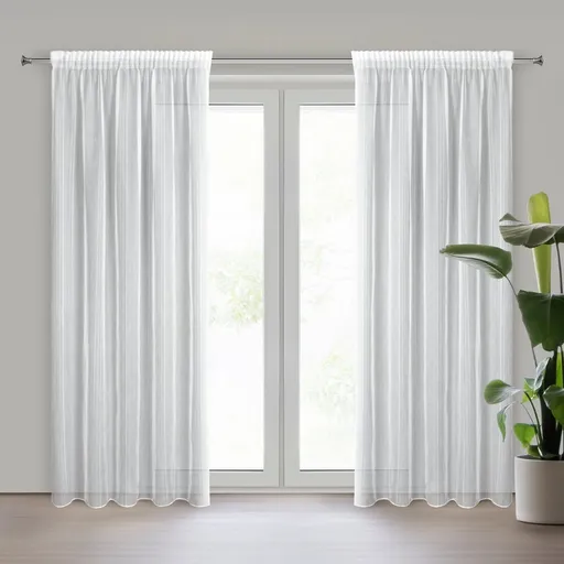 ArtFir Záclona LAURA P | biela 140 x 280 cm