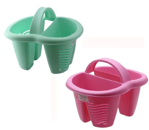 MAKRO - Odkvapkávač na príbor, 16,5x16,5x19,5cm, rôzne farby