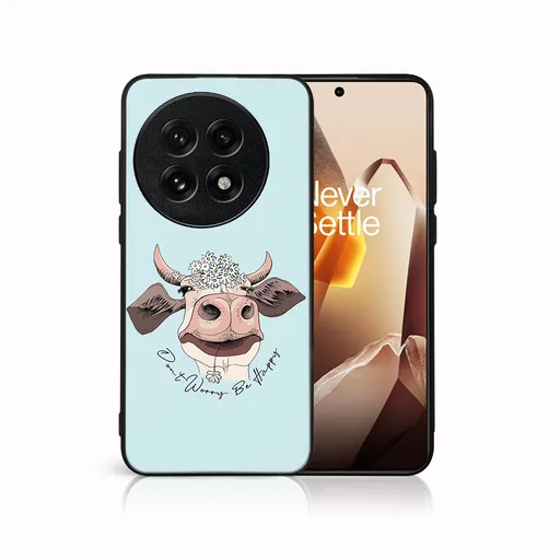 MY ART Ochranný kryt pre OnePlus 13 5G HAPPY COW (181)
