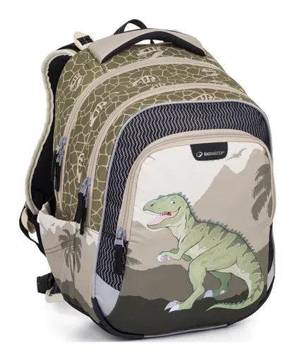Školský batoh Bagmaster Lumi 24 C Brown/Beige