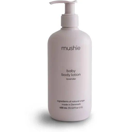 Mushie Organic Baby hydratačné telové mlieko pre deti od narodenia Lavender 400 ml