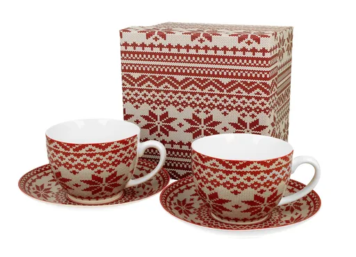 DUO - Sada priatelská vianočná 280ml 2 + 2