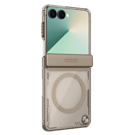 NILLKIN ICEBLADE Ochranný kryt s MagSafe Samsung Galaxy Z Flip7 5G zlatý
