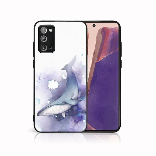 MY ART Ochranný obal pre Samsung Galaxy Note 20 WHALE (242)