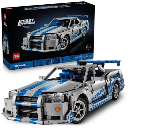LEGO Technic 2 Fast 2 Furious Auto Nissan Skyline GT-R (R34) 42210