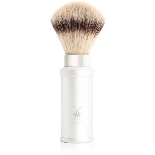 Mühle TRAVEL Silvertip Synthetic štetec na holenie White 1 ks