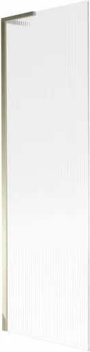 MEXEN/S - Next L vaňová zástena FIX 60 x 150, prúžky, zlatá 895-060-000-03-09-50