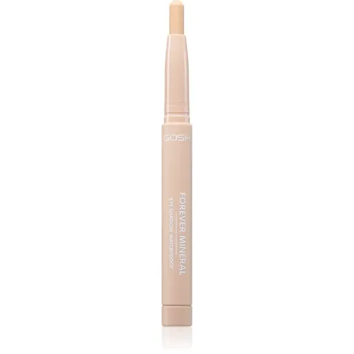 Gosh Forever Mineral Matte dlhotrvajúce očné tiene v ceruzke odtieň 012 Matt Beige 1.4 g
